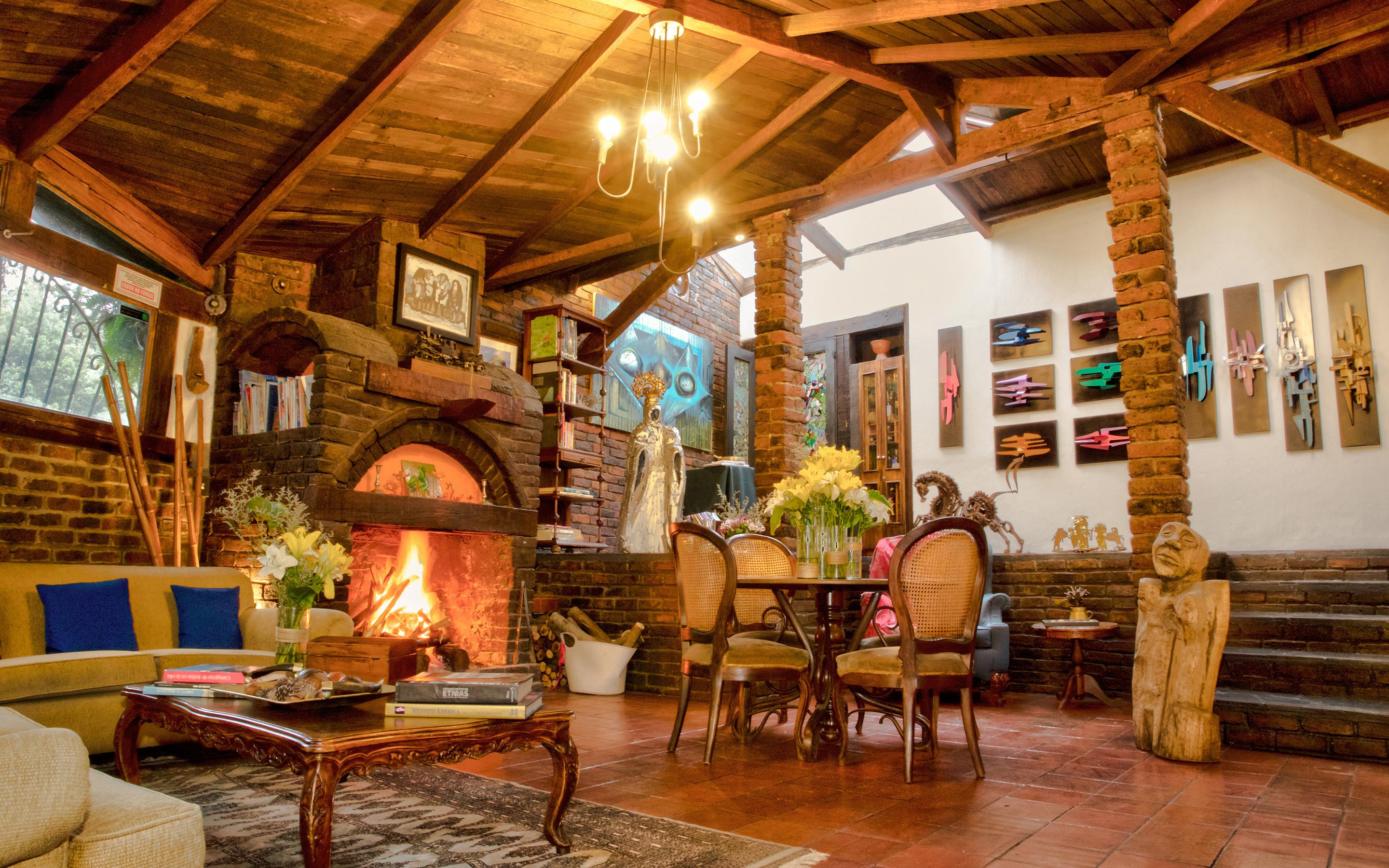 La Colina Hotel Cottage Bogotá Eksteriør bilde